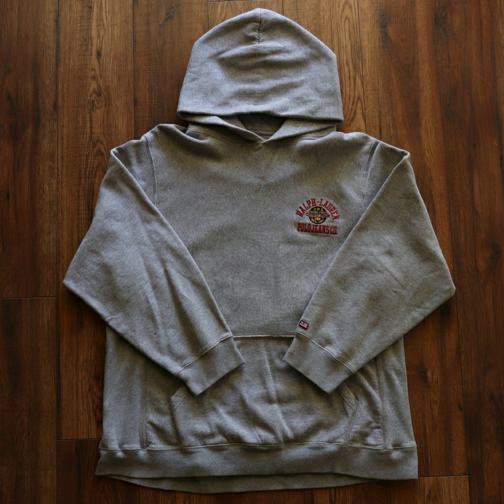 Polo RL Vintage Gray Hoodie